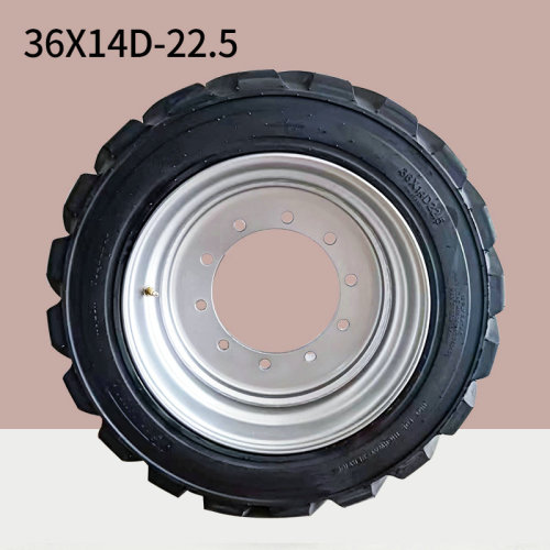 36X14D22.5 foam filled Tyre